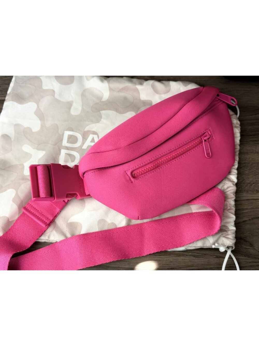 Dagne Dover Ace Fanny Pack Hottest Pink Waist Bag